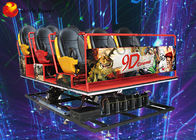 Funny Amusement Park 12d 9D Simulator Platform cho hệ thống tương tác đa người