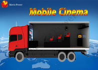 Trải nghiệm hình ảnh cao cấp 7D Mobile Movie Theater Truck Frightening Games