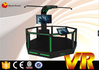 Chụp hình người máy HTC Vive 9D VR Cinema đứng lên trò chơi chiến đấu 9D Simulator