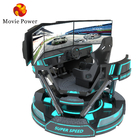 VR 3-Screen Car Racing Virtual Reality Simulator 6-Dof Black Car Racing Game Machine 5d Xe ô tô lái xe arcade cho Mall