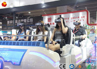 6 chỗ ngồi rạp chiếu phim 9D VR với kính nhập vai độ nét cao / hiệu ứng trải nghiệm thực tế