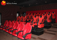 Rạp chiếu phim điện tử lớn 5D Hệ thống rạp chiếu phim 4D 6 Bộ mô phỏng chuyển động Dof