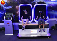Màu sắc tùy chỉnh 9D VR Cinema Egg Máy Simulator Xi lanh điện nền tảng