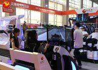 Giải trí trong nhà 9D Simulator / 5d 7d Vr đua xe mô phỏng với 3 màn hình