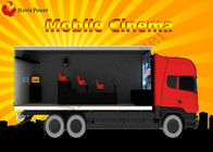 Xe tải tương tác thực tế Điện thoại di động XD Ghế ngồi sang trọng Trình mô phỏng rạp chiếu phim 7d