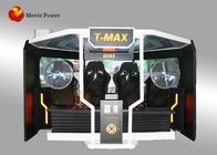 5D Tmax Arcade Video Gun Gun Laser Simulator Simulator Máy màu đen