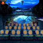 Mini Ocean Theme Hiệu ứng đặc biệt Thiết bị hệ thống chiếu phim 4D cho công viên chủ đề