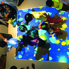 Trò chơi trẻ em Thiết bị sân chơi trong nhà Hệ thống chiếu sàn 3D