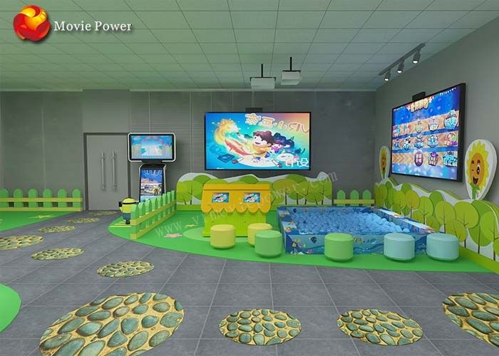 Máy chiếu trò chơi video cá tương tác 3D chiếu tranh cho sân chơi trong nhà