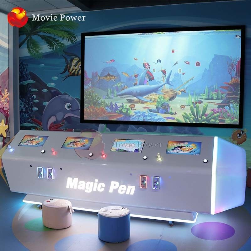 Thiết bị công viên chủ đề dành cho trẻ em Trò chơi tương tác AR Hệ thống chiếu tranh