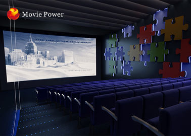 Thổi gió / nước phun 4D Movie Theater thiết bị cho công viên giải trí