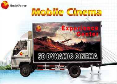 Waterproof Cabin VR Truck Điện thoại di động 5D Cinema tinh vi 6 - 12 chỗ ngồi