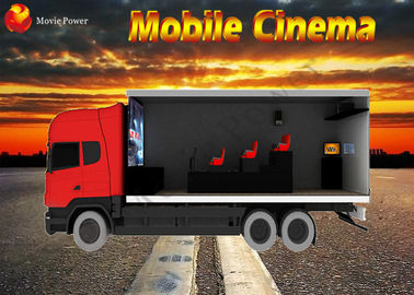 Chuyển động không đồng nhất Thưởng thức Mobile Cinema Truck 12D Cinema