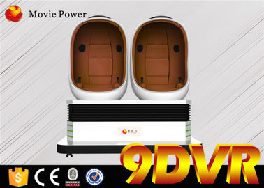 Movie Power 1/2/3 Ghế 9D Vr Simulator Cinema Egg Shape Đối với Trung tâm mua sắm