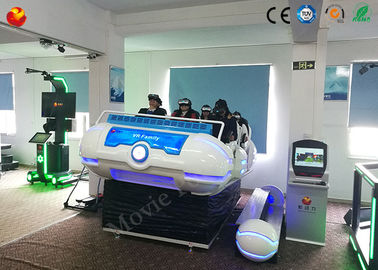 Xi lanh điện VR 5D / 9D Cinema Luxury 6 chỗ Xuất hiện mát mẻ Simulator