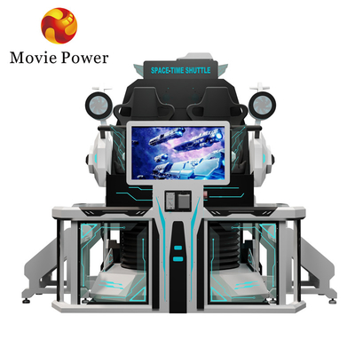 Thiết bị sân chơi trong nhà 9d 360 Vr Rotation Double Seats Roller Coaster Fly 9d Cinema Simulator
