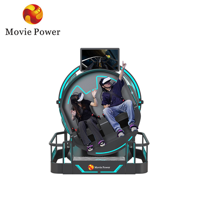 Smart Control VR 360 Flying Cinema 2 chỗ ngồi 9D VR Roller Coaster Simulator