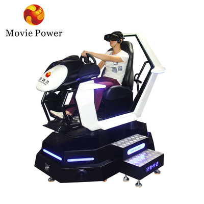 360 Rotating VR Simulator Racing Car Amusement Ride Simulator Arcade Car Driving Game Machine Máy chơi trò chơi