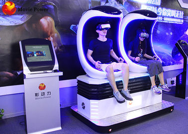 1 chỗ ngồi 2 chỗ ngồi 3 chỗ 9D VR Thiết bị Egg Cinema 3 DOF Motion Platform For Kids