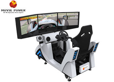 220 V Ba Màn Hình 9D Simulator Tokyo Racing Car Mô Phỏng Trò Chơi Arcade