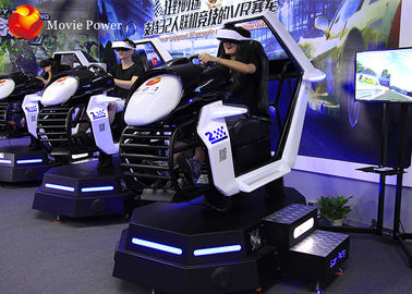 Tuyệt vời 4D Vr Racing Simulator, Thiết bị thực tế ảo 4KW Power