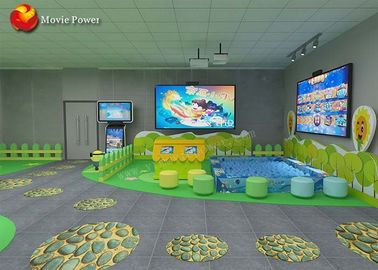 Công viên giải trí VR Máy chiếu tương tác trong nhà cho trẻ em Máy trò chơi vẽ tranh 1,5 KW
