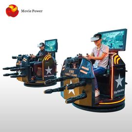 Hệ thống điện 9D VR Trò chơi bắn súng Máy chiến trận Tải tối đa 150kg