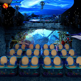 200 chỗ ngồi Trình mô phỏng rạp chiếu phim 9d Rạp hát thực tế ảo 4D