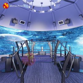 Kích thước phòng 360 độ Màn hình nền tảng quỹ đạo Rạp chiếu phim 4D 5D