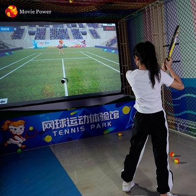 Trò chơi thể dục thể chất tương tác Thiết bị quần vợt thực tế ảo 9d Trò chơi thể thao Vr
