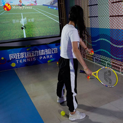 Công viên chủ đề VR 1 người chơi Trò chơi quần vợt tương tác dành cho trẻ em Máy thực tế ảo