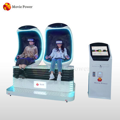 Movie Power Theme Park 9d Egg Chair Hệ thống rạp chiếu phim 2 chỗ Rạp chiếu phim VR