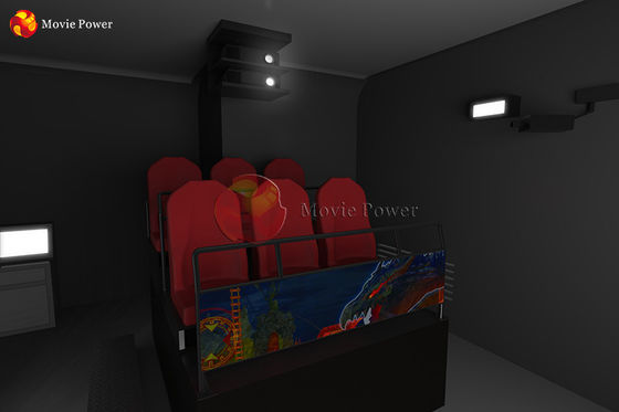 200 chỗ ngồi Rạp chiếu phim 7D Hệ thống máy mô phỏng máy trò chơi tương tác Power Movie