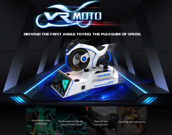 Máy chơi game đua xe 9d VR trong nhà ấn tượng Crazy Driving Simulator 0