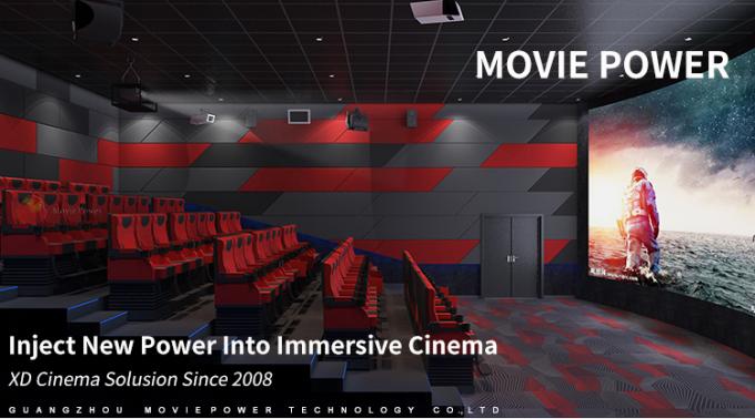 Movie Power Dự án rạp chiếu phim 280 Chỗ ngồi Ocean Park Rạp chiếu phim 4D Thiết bị chiếu phim rạp chiếu phim 0