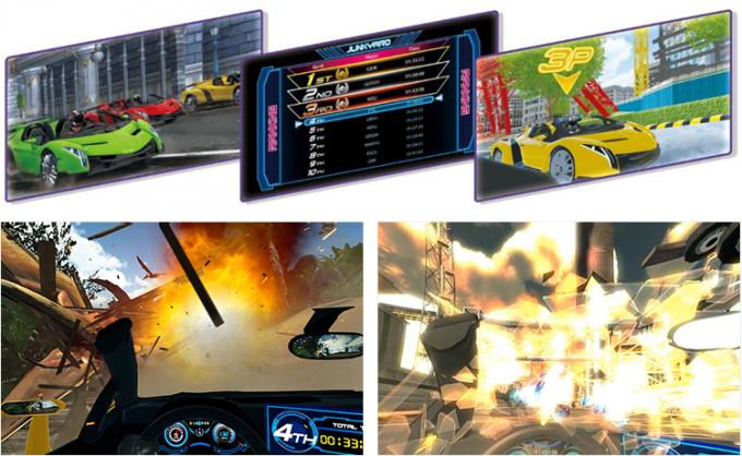 Máy chơi game giải trí 5d 9d Game VR Arcade Racing Car Simulator 1
