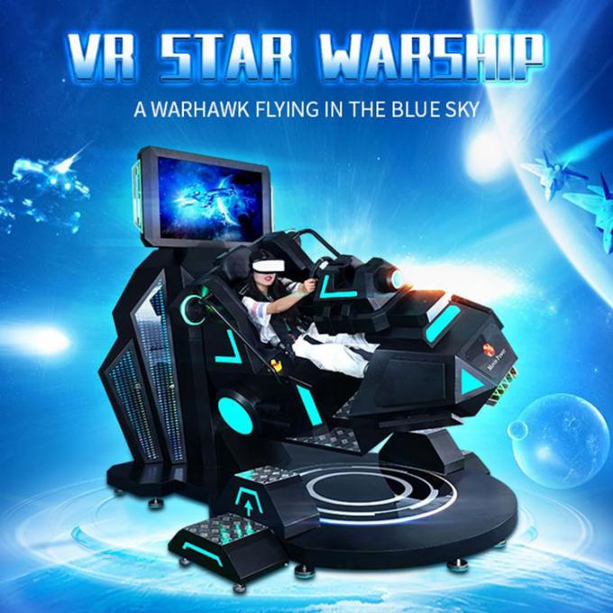 Thiết kế tuyệt vời 9D VR Rạp chiếu phim Trò chơi đua xe mô phỏng 9D VR Electric Game 0