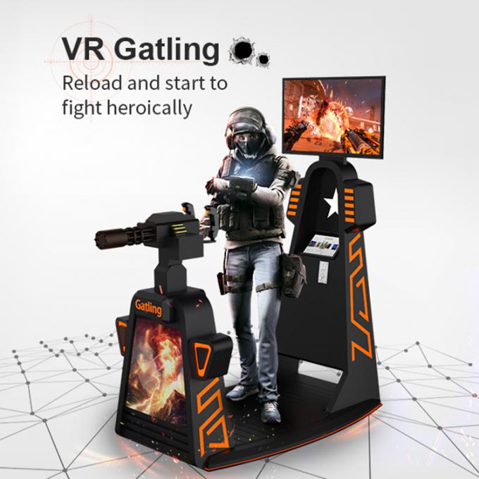Htc Vive Đứng lên 9D VR Thường vụ Gatling Vr Gun Shooting Game 0