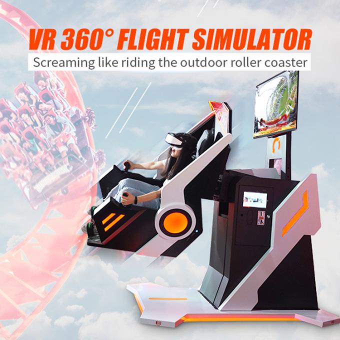Công viên giải trí 360 độ VR Roller Coaster Flight Simulator 0
