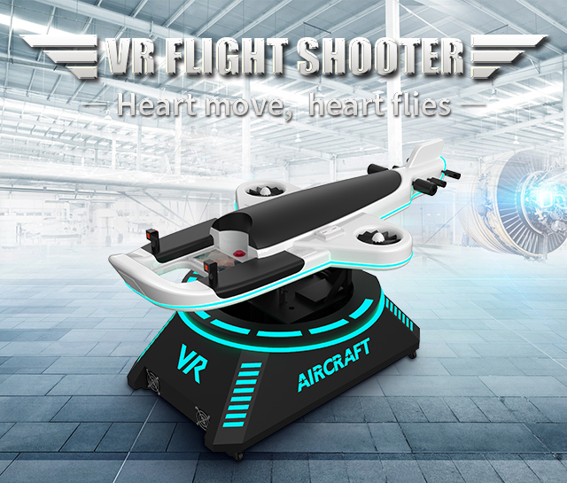 Máy chơi trò chơi máy bay giả lập VR của Trung tâm giải trí vận hành bằng tiền xu 0