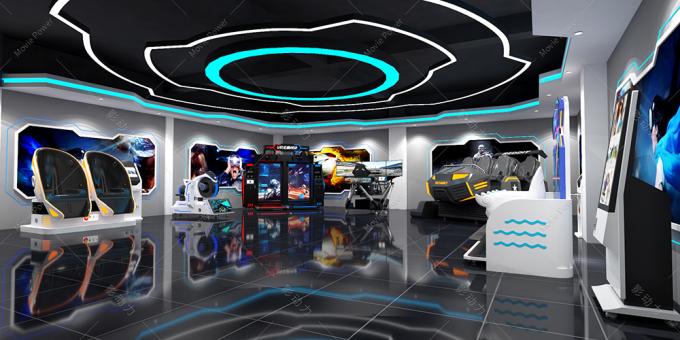 Ghế VR Rạp chiếu phim Roller Coaster Công viên giải trí Máy chơi game VR 0