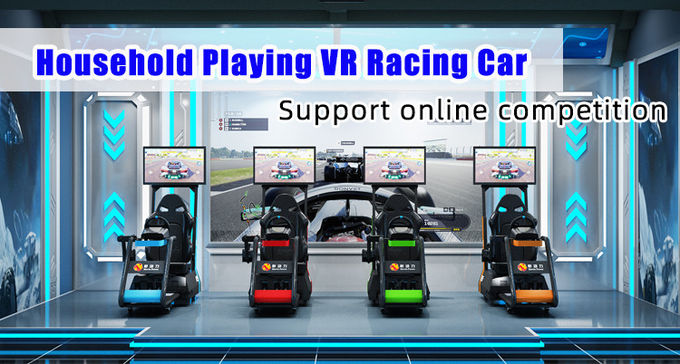 Thiết bị điều khiển xe mô phỏng đua xe thủy lực VR dành cho trò chơi nhỏ tại nhà 0,5KW 0