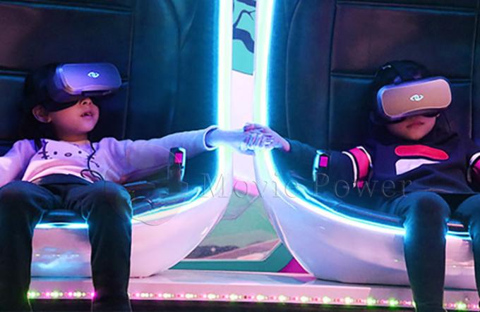 Movie Power Theme Park 9d Egg Chair Hệ thống rạp chiếu phim 2 chỗ Rạp chiếu phim VR 1