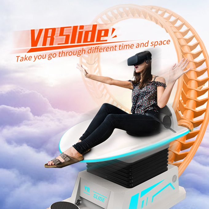 Slide 9d Vr Game Machine Motion Simulator Game Arcade Cinema 9d Skateboard Cho Công viên giải trí 0