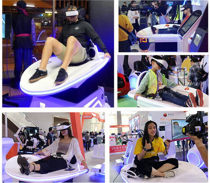 Slide 9d Vr Game Machine Motion Simulator Game Arcade Cinema 9d Skateboard Cho Công viên giải trí 2