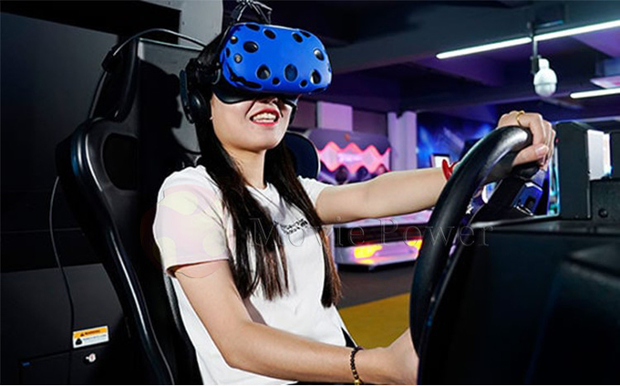 Mô phỏng lái xe 9d Vr Máy chơi trò chơi Mô phỏng đua xe Vr Thiết bị cho công viên giải trí thực tế ảo 1