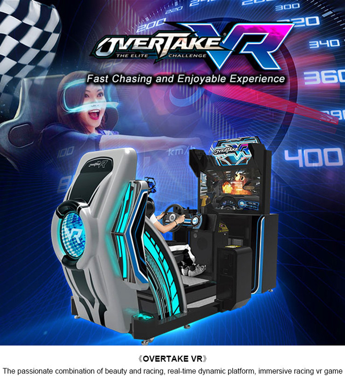 VR Racing For Indoor Playground Racing Driving Simulator Virtual Reality Game 9D VR Thiết bị chơi game 0