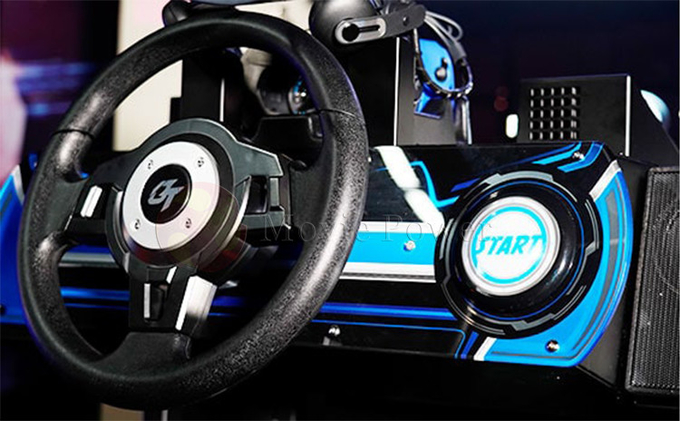 Mô phỏng lái xe 9d Vr Máy chơi trò chơi Mô phỏng đua xe Vr Thiết bị cho công viên giải trí thực tế ảo 5