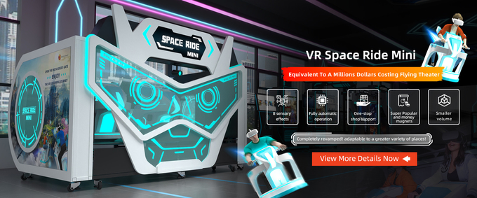 23KW Vr Simulator bay 2 chỗ ngồi Virtual Reality Arcade 9d Cinema 9