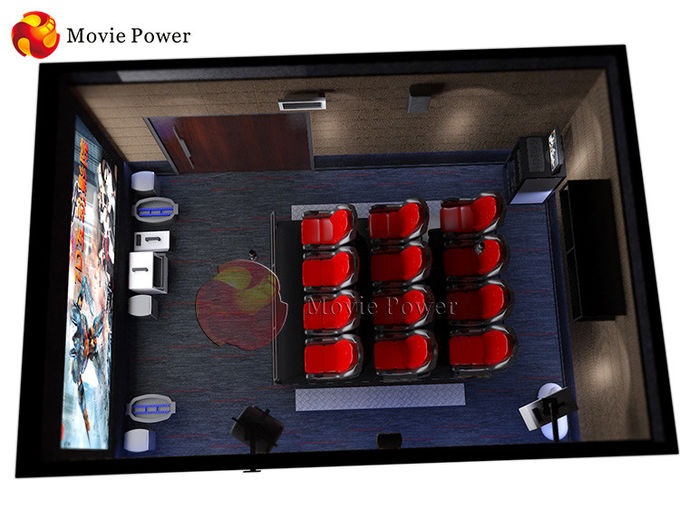 Máy trò chơi Screaming Arcade 5D Cinema cho Bảo tàng 0